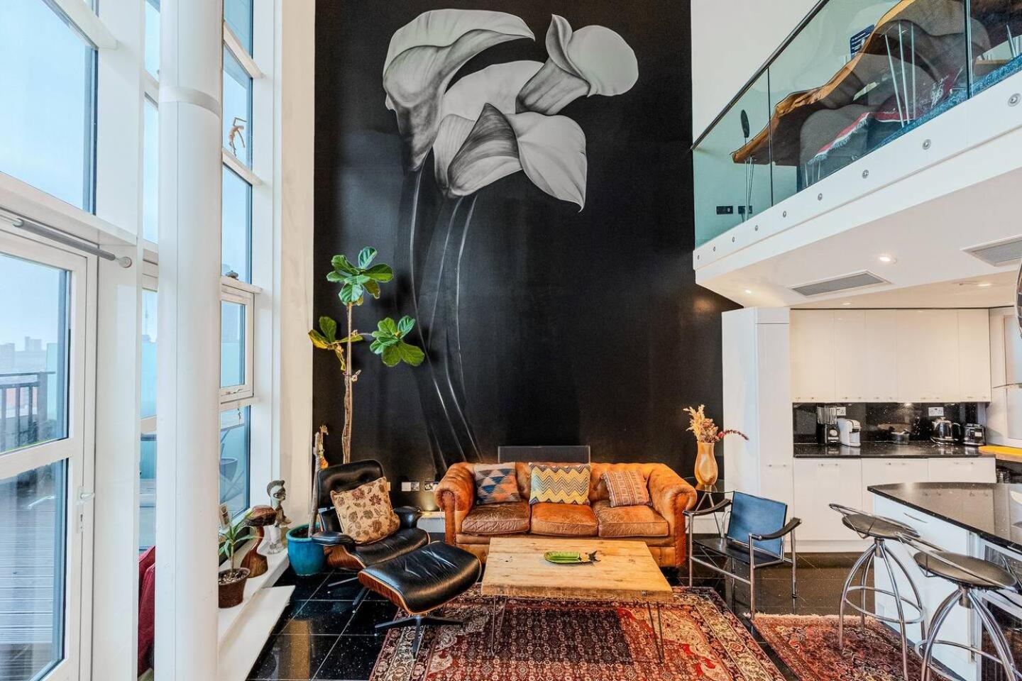 London Canary Wharf Riverside Penthouse Apartment Exterior foto
