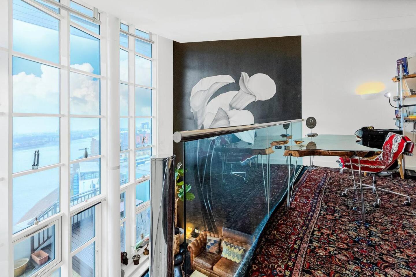 London Canary Wharf Riverside Penthouse Apartment Exterior foto
