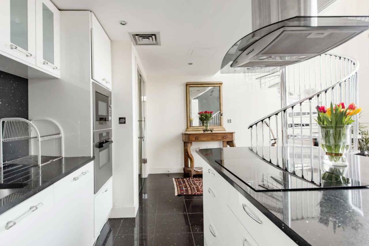 London Canary Wharf Riverside Penthouse Apartment Exterior foto